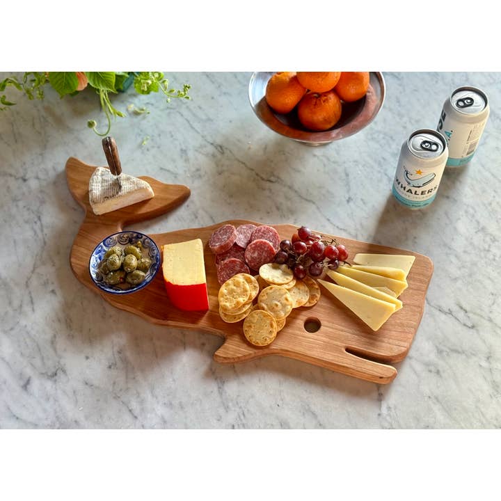 Block Boards - Wholesale Decorative Tray - Sperm Whale - Cutting Board/Serving Tray/Wall Decor 1