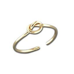 Single Knot Adjustable Toe Ring for wholesale by Mark Steel Jewelry