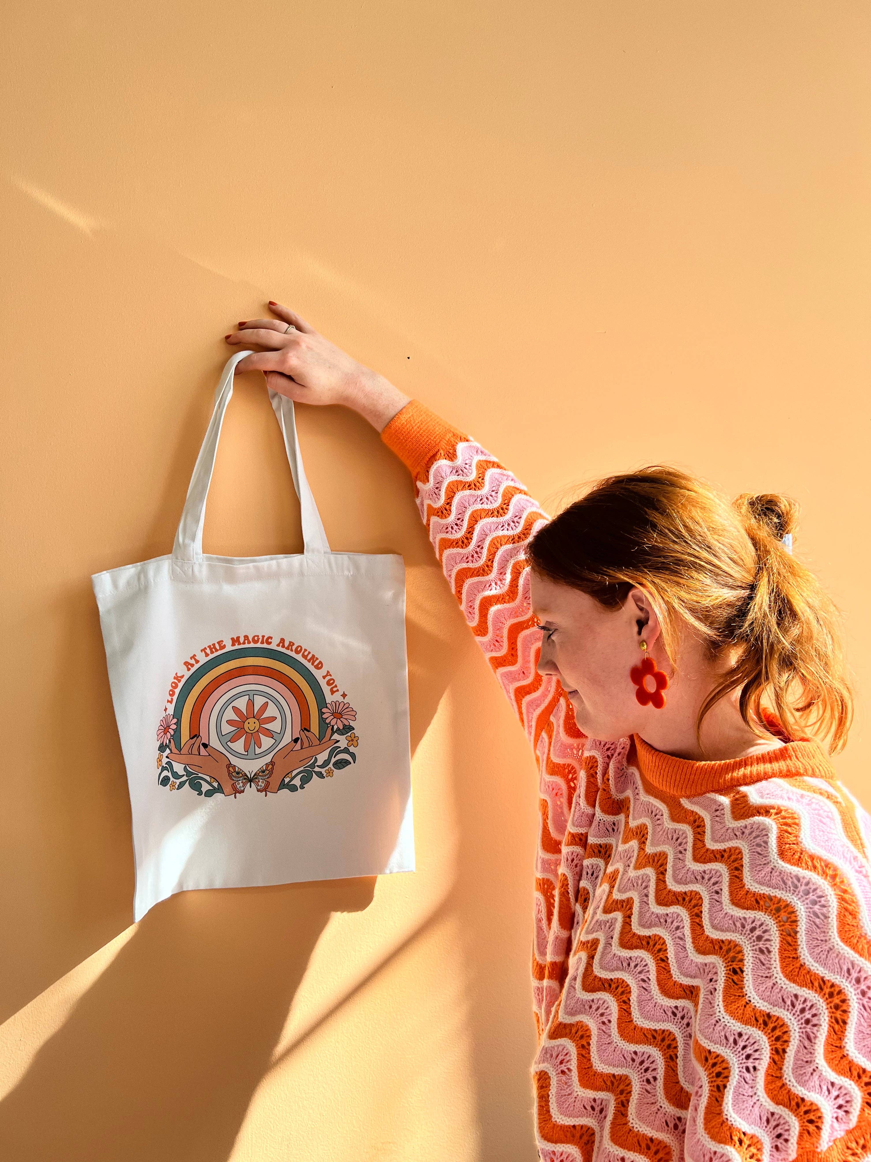 Sunshine Studio - Wholesale Tote Bag - Unisex - Look at the Magic Around You-Tote Bag7