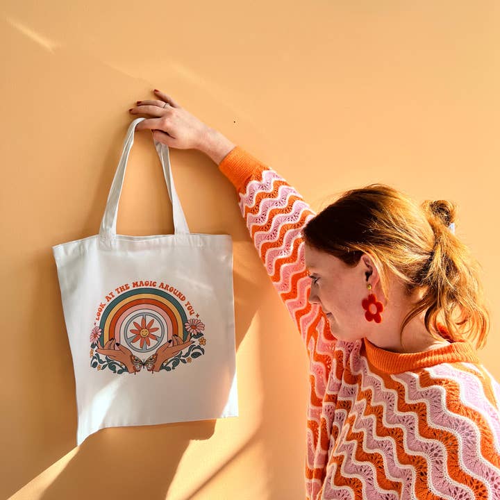 Sunshine Studio - Wholesale Tote Bag - Unisex - Look at the Magic Around You-Tote Bag7