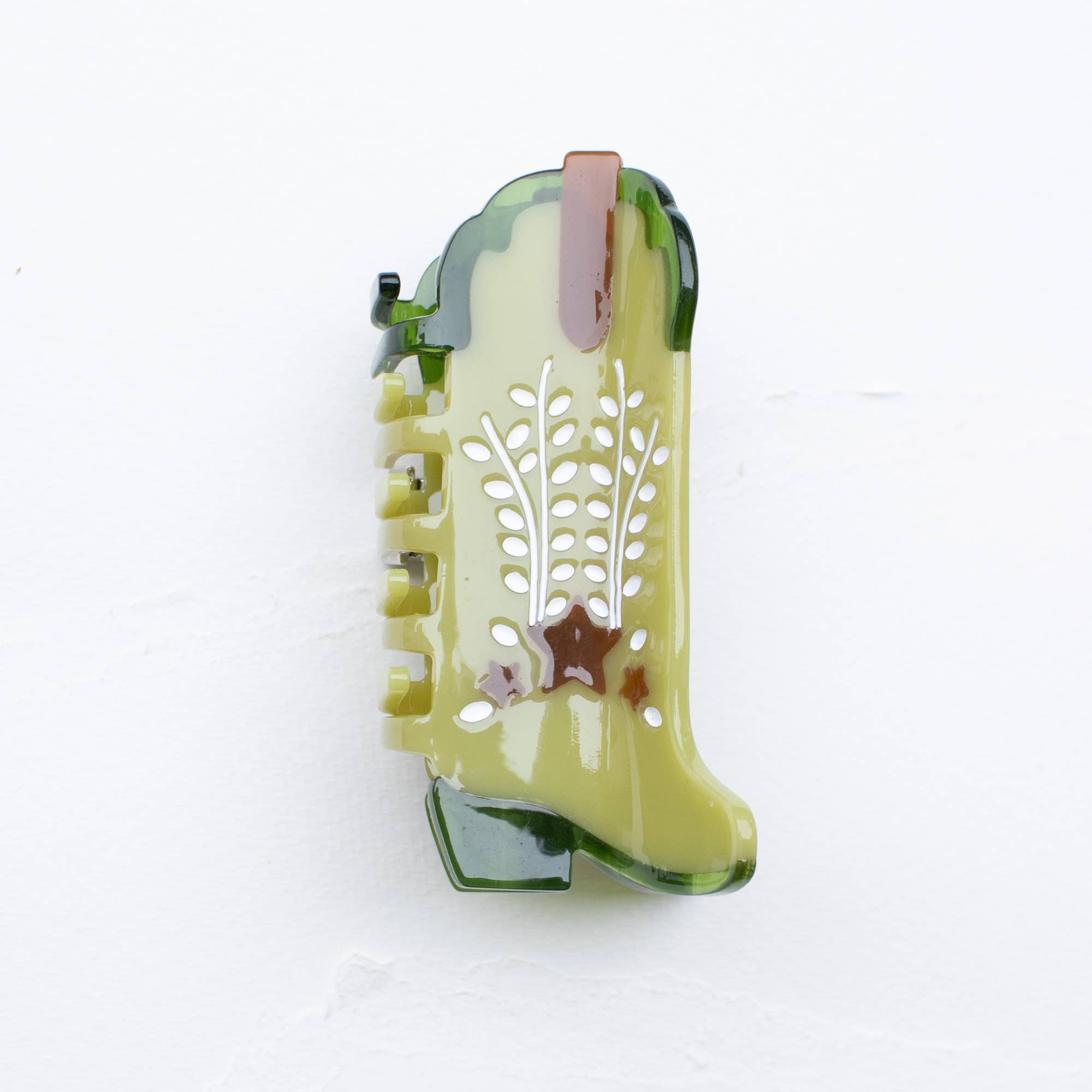 Tiepology - Wholesale Hair Clip - Women's - Eco Shooting Star Cowboy Boots Hair Claw Clip21