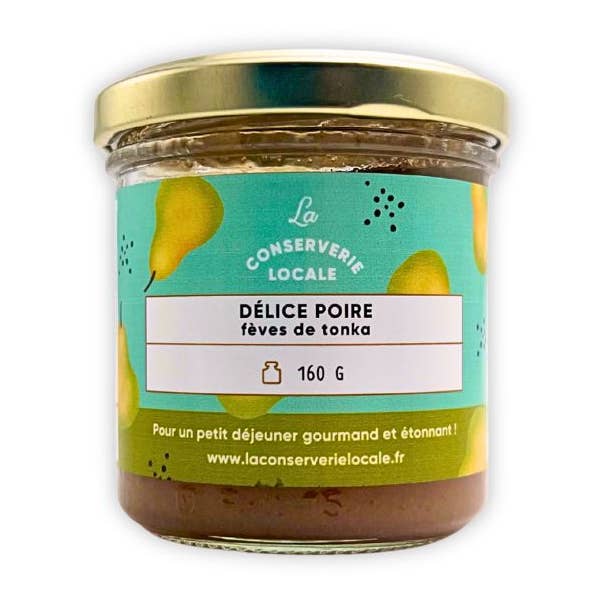 Delizia Pera Fave di Tonka Bio 160g per la vendita all'ingrosso da parte di La Conserverie Locale