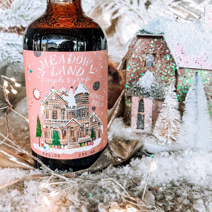 Meadowland Syrup - Wholesale Cocktail Mix/Syrup - Gingerbread Simple Syrup