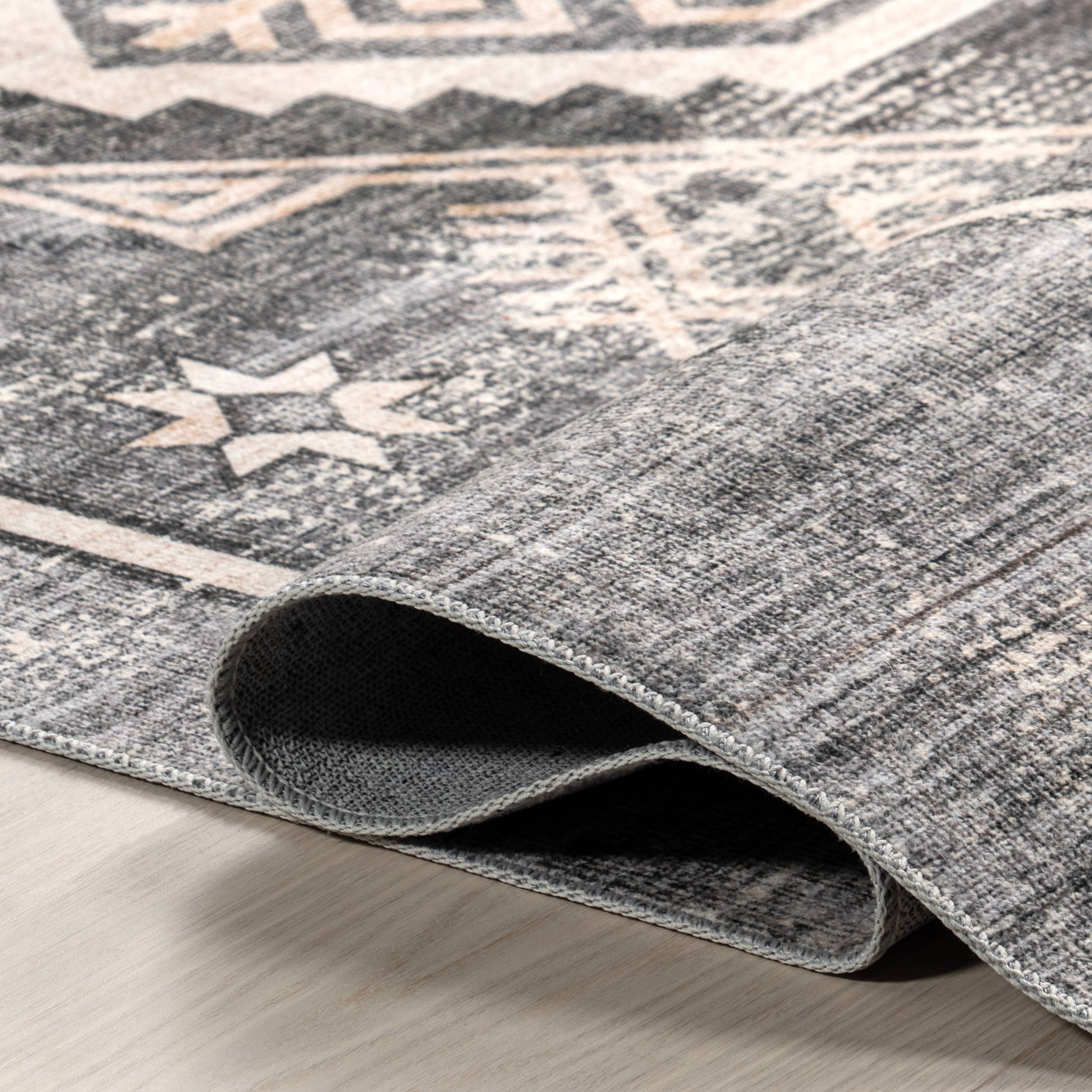 RUGS USA - Wholesale Area Rug - Sagebrush Geometric Machine Washable Area Rug11