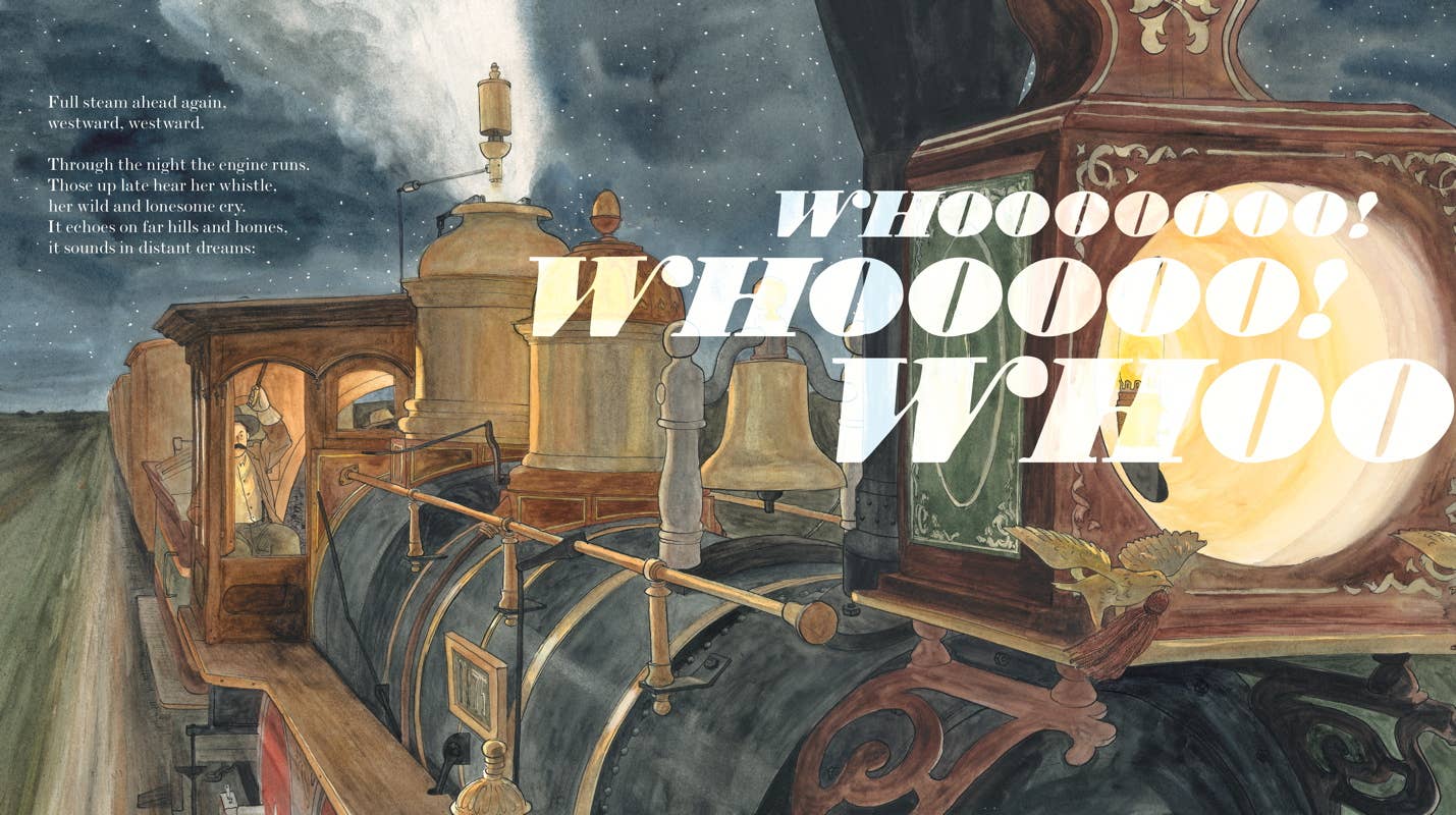 Simon & Schuster - Wholesale Preschool Book (3-5) - Locomotive by Brian Floca4