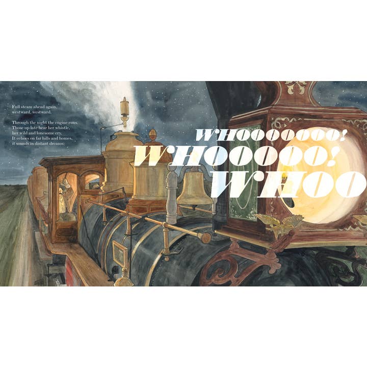 Simon & Schuster - Wholesale Preschool Book (3-5) - Locomotive by Brian Floca4
