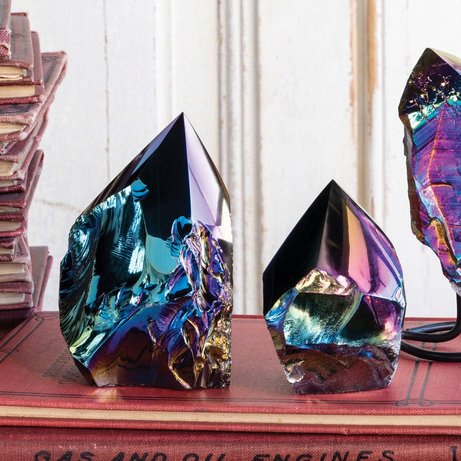 Blue Ocean Traders - Wholesale Spiritual Stone/Crystal - Aura Black Obsidian Point1