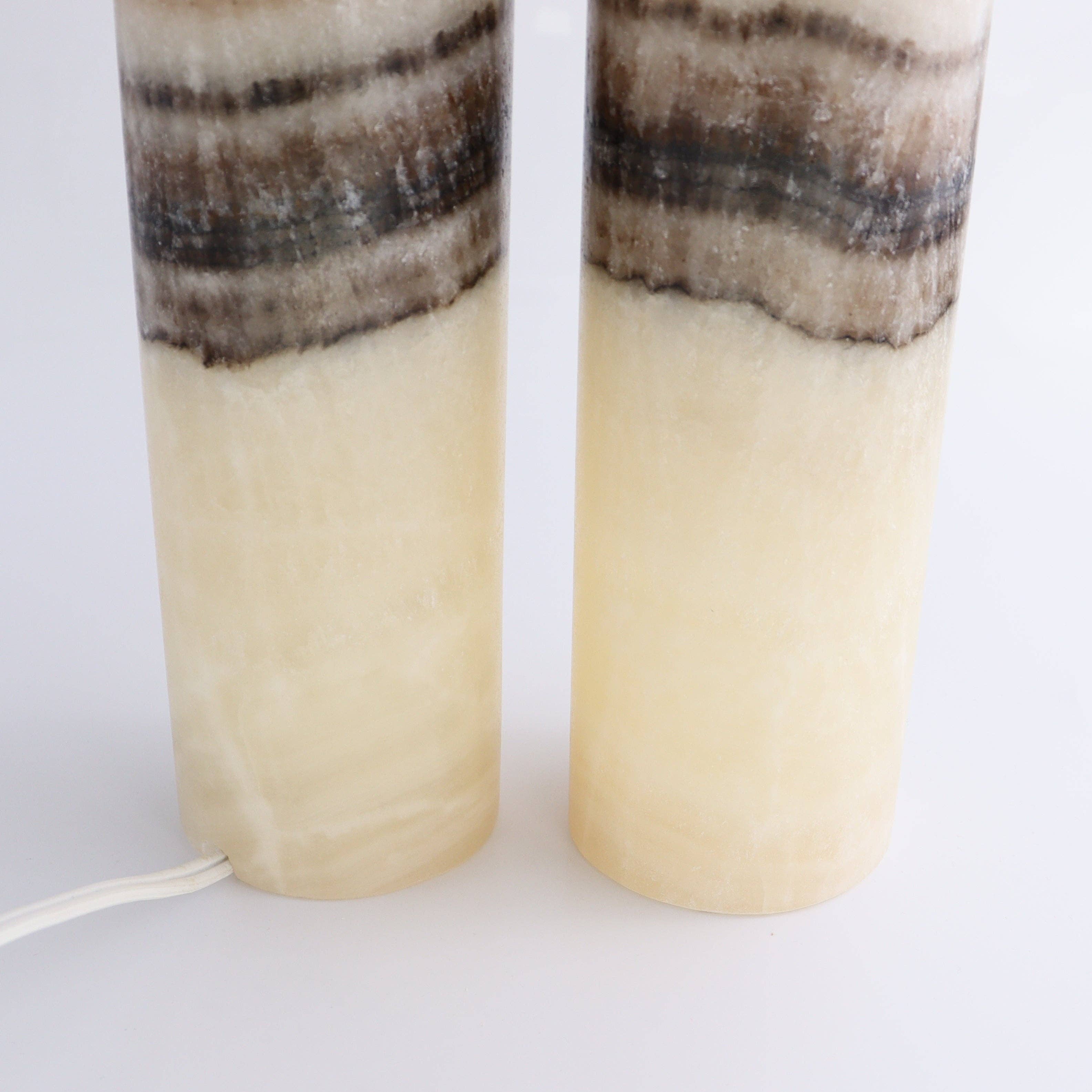 Mi Esperanza Minerals - Wholesale Accent/Desk Lamp - Onyx Lamps Set of 23