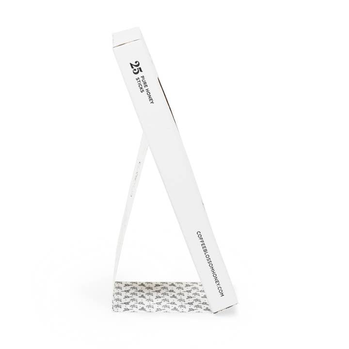 Coffee Blossom Honey - Wholesale Honey - Coffee Blossom Honey - Kickstand Box (box of 25 honeysticks)5