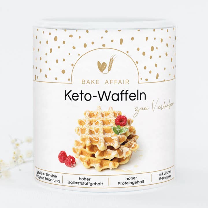 Miscela da forno KETO: cialde keto per la vendita all'ingrosso da parte di Bake Affair GmbH