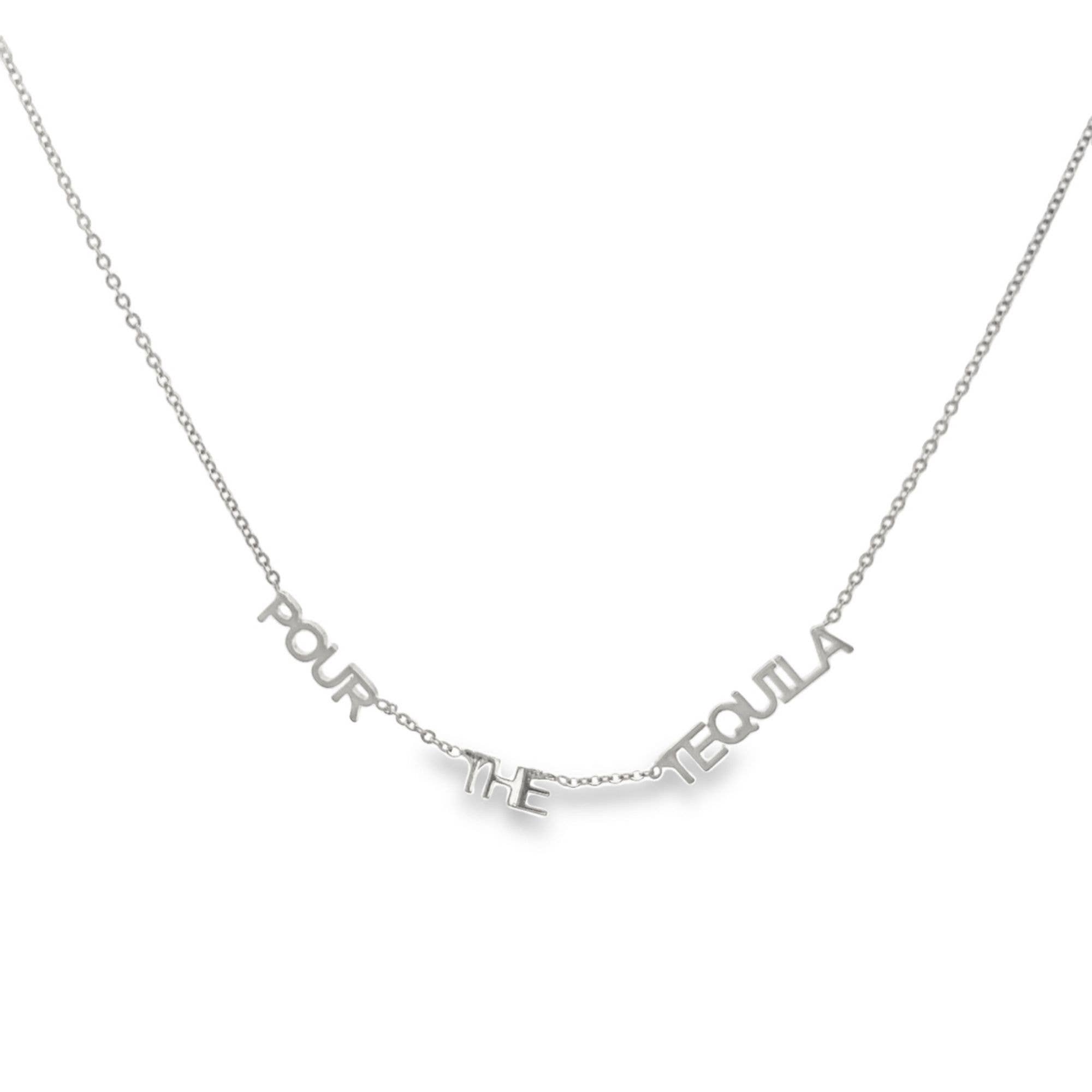 MIA Jewelry - Wholesale Pendant/Charm Necklace - Pour The Tequila Necklace, Pour The Rose Necklace, Pour The Whiskey Necklace (G75)8