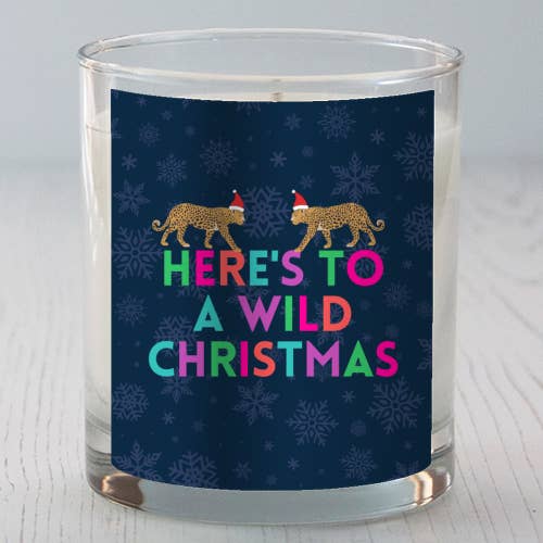 ART WOW - Wholesale Jar/Filled Candle - Scented Candles 'Here's to a Wild Christ