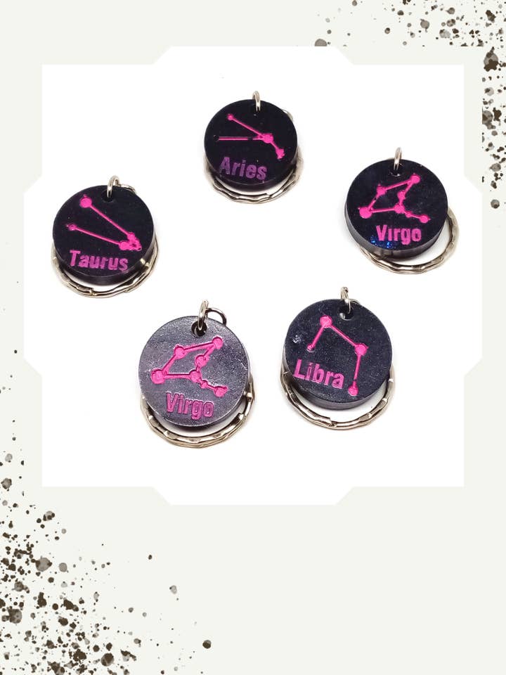 Astro round black/pink for wholesale by LE MONDE DE SOON