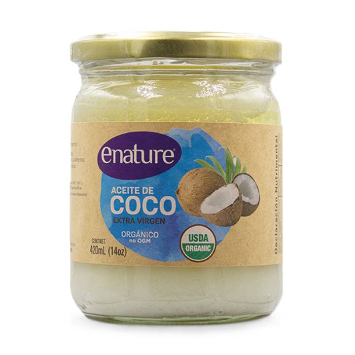 Org Virgin kokosolie 420ml voor wholesale door Enature