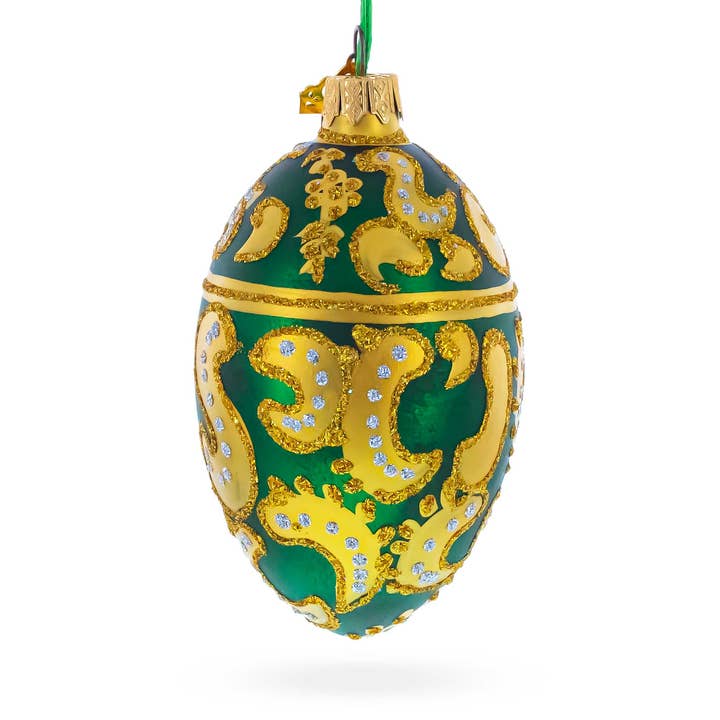 BestPysanky - Vente Objets de décoration - Ornement en verre royal Œuf Mémoire d'Azov 18912