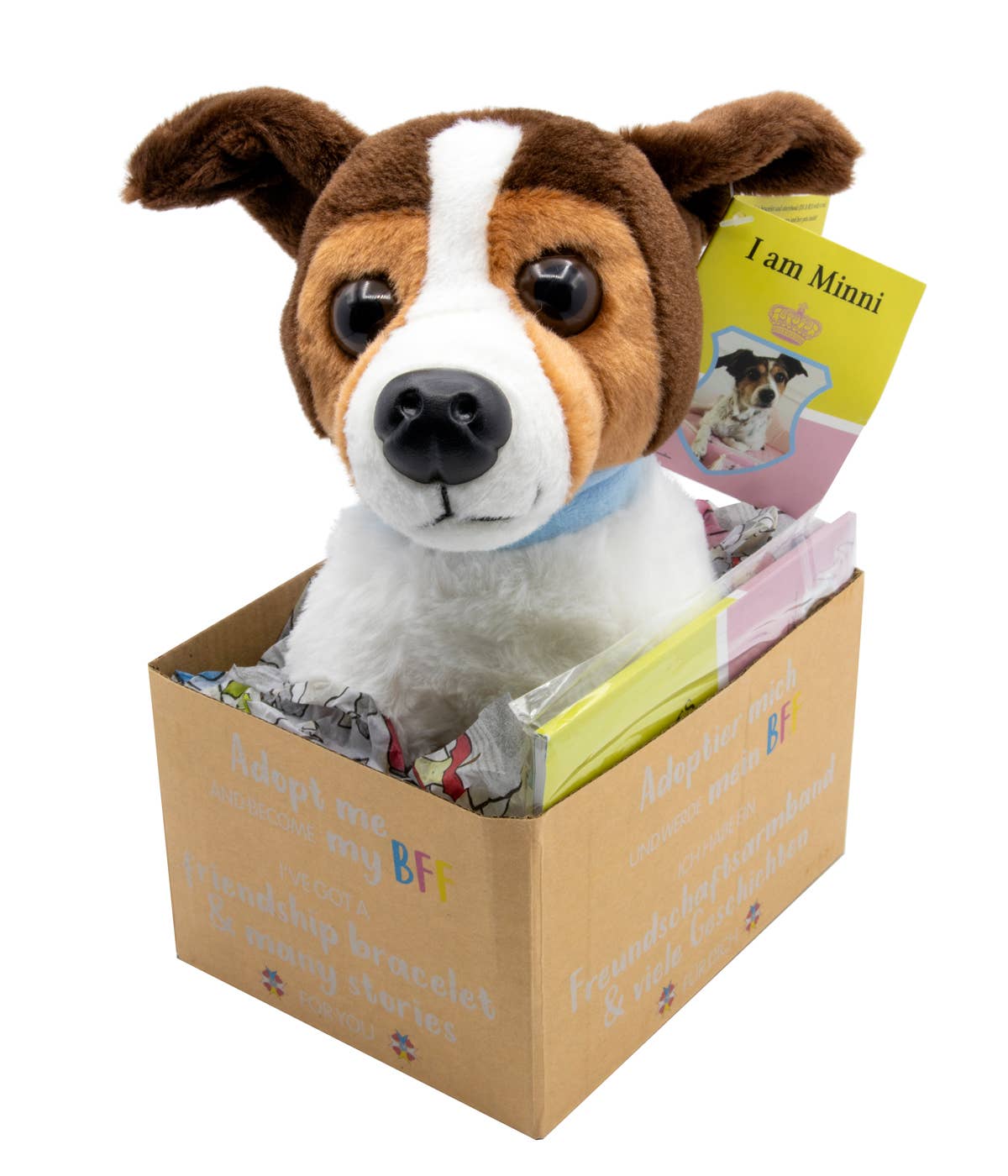 Joy Toy - Wholesale Stuffed/Plush Toy - Kids & Baby - MINNIE "ADOPT ME" PLUSH 18 CM1