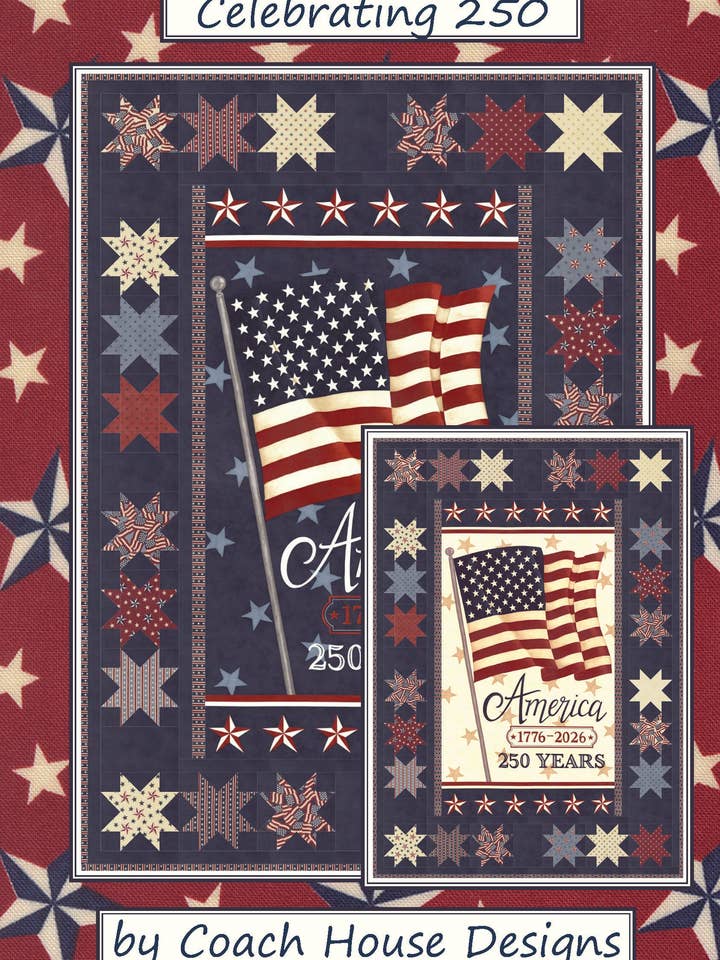 Célébration de 250 motifs de quilt pour la vente par Coach House Designs