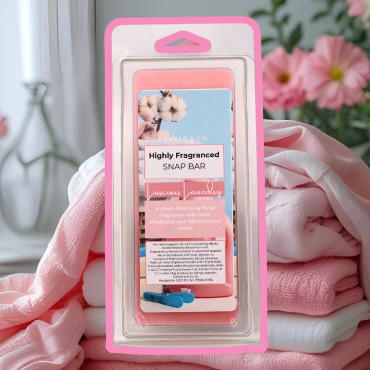 Luscious Laundry Snap Bar for wholesale by Garrad & Co