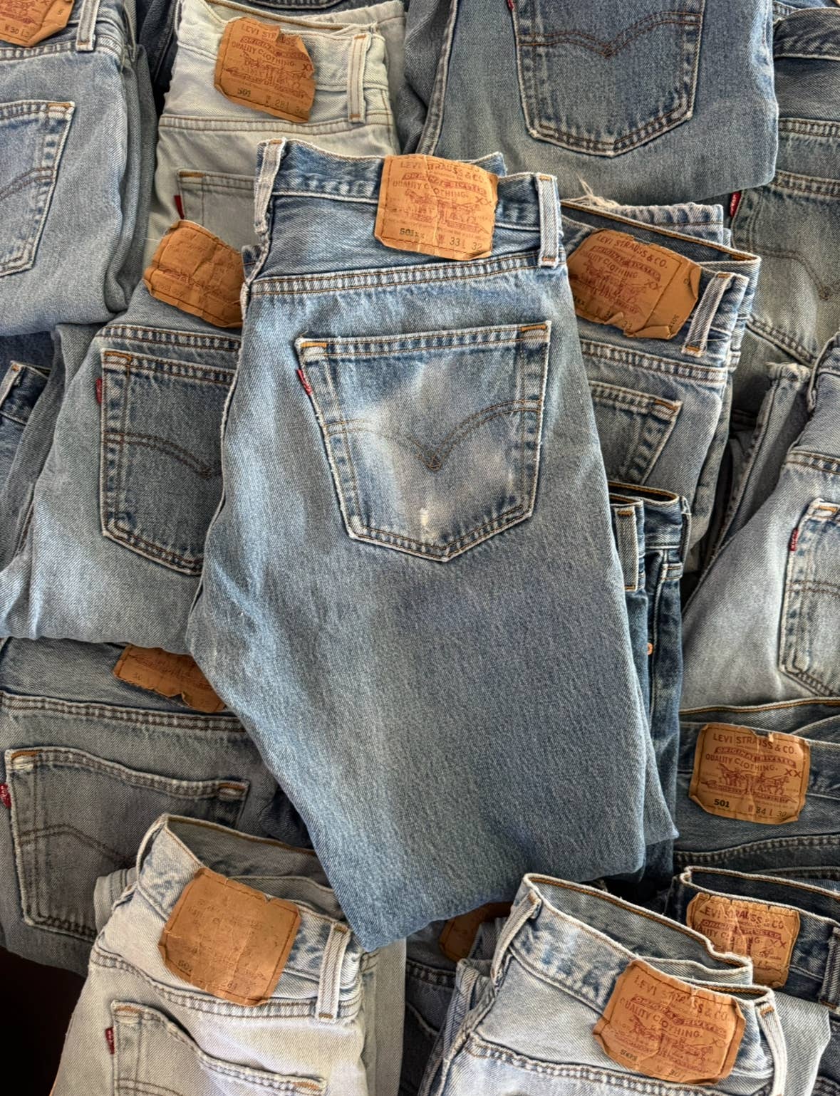 Also, Freedom - Wholesale Jeans - Women's - Vintage Levi's Jeans 501s Only17