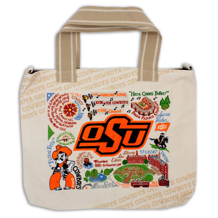 catstudio - Wholesale Tote Bag - Unisex - Oklahoma State University Collegiate Tote Bag