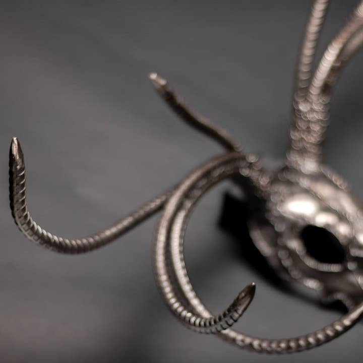 Metal Relic - Wholesale Wall Accent - "The End" 8 Point Deer Buck Skull Wall Sculpture17