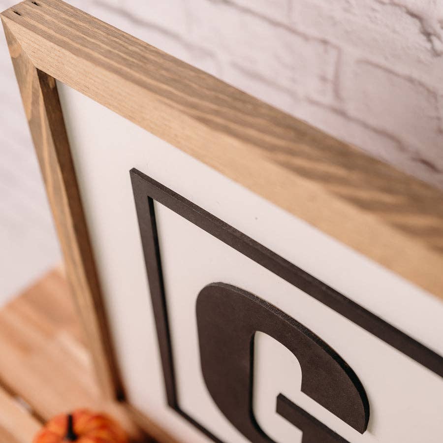 Nail and Hook Laser Cut Home Decor - Wholesale Sign - Gather | 13x35 inch Wood Sign | Kitchen Sign3