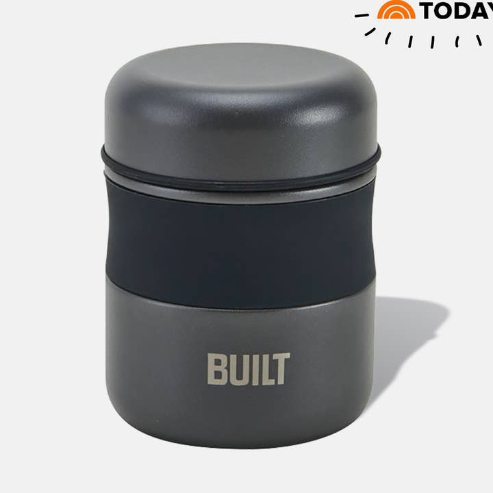 10 oz Double Wall Vacuum Insulated Food Jar - Black for wholesale by Built NY