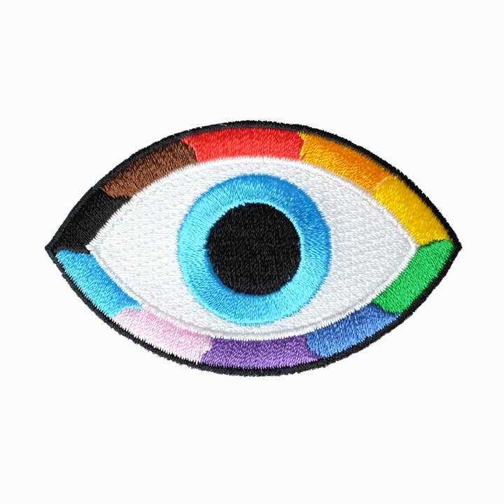Parche Queer Evil Eye para venta al por mayor de Bianca's Design Shop