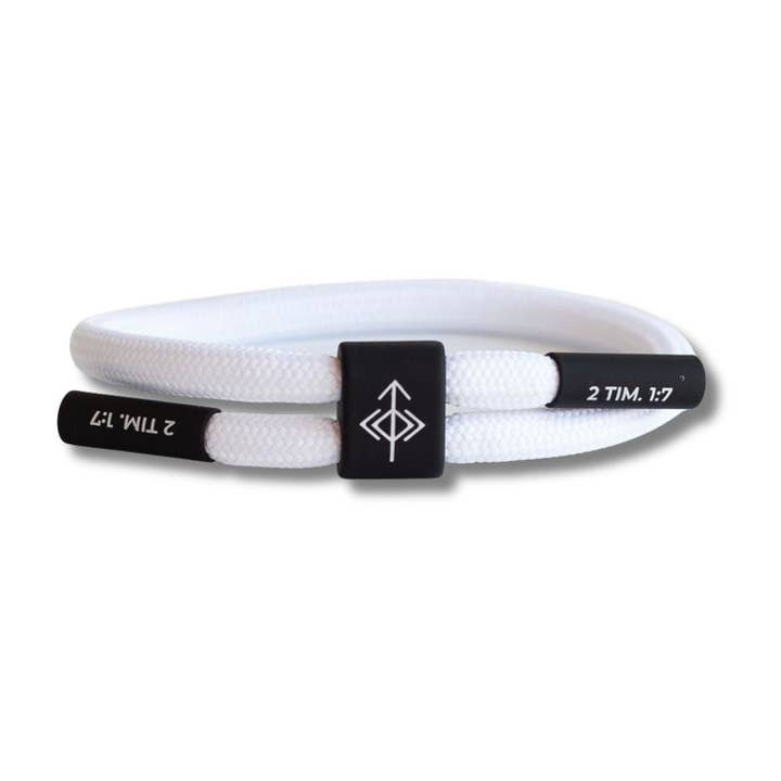 The Prayer I Share - Wholesale Woven/Braided Bracelet - 2 Timothy 1:7 Cord Bracelet -Â Bible Verse Bracelet