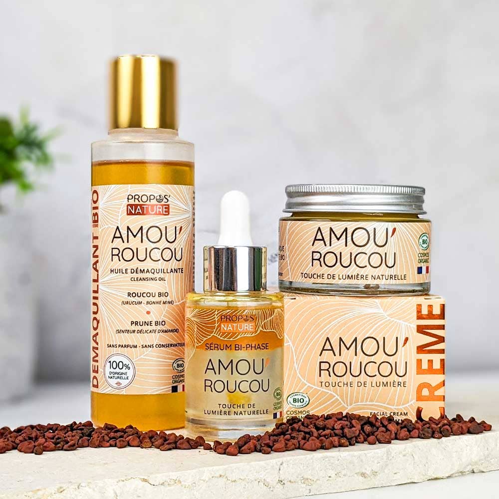Propos'Nature - Vendita all'ingrosso Struccanti - Olio struccante biologico Amou'roucou con Roucou - 125 ml4