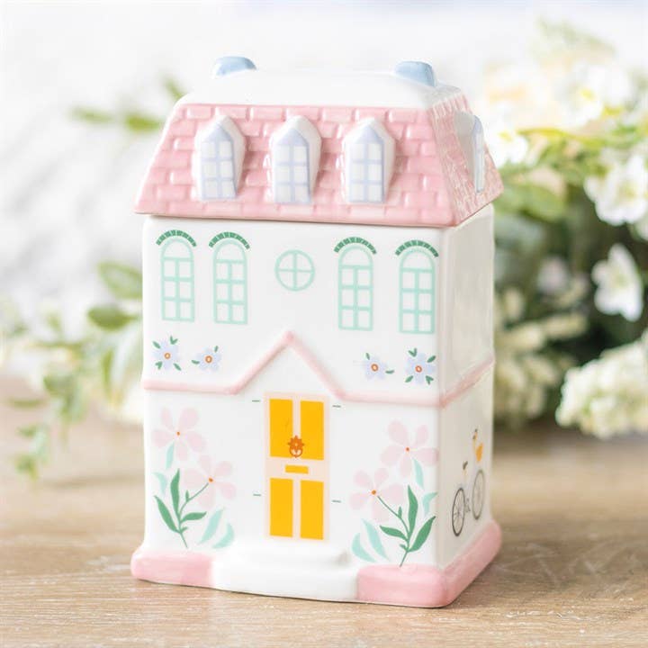 Naked Scents - Vente Chauffe-cire - Diffuseur en forme de maison pastel pour fondants parfumés4