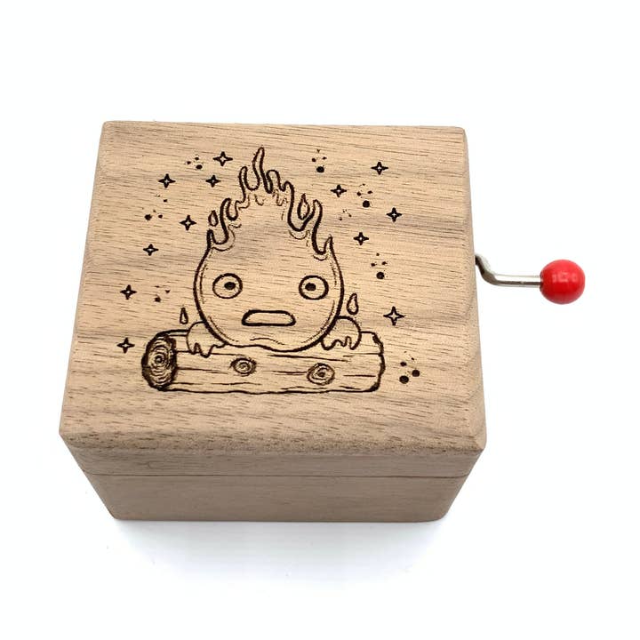 Calcifer Music Box. Melody: Howl's moving castle. for wholesale by esdemusica by Rocio