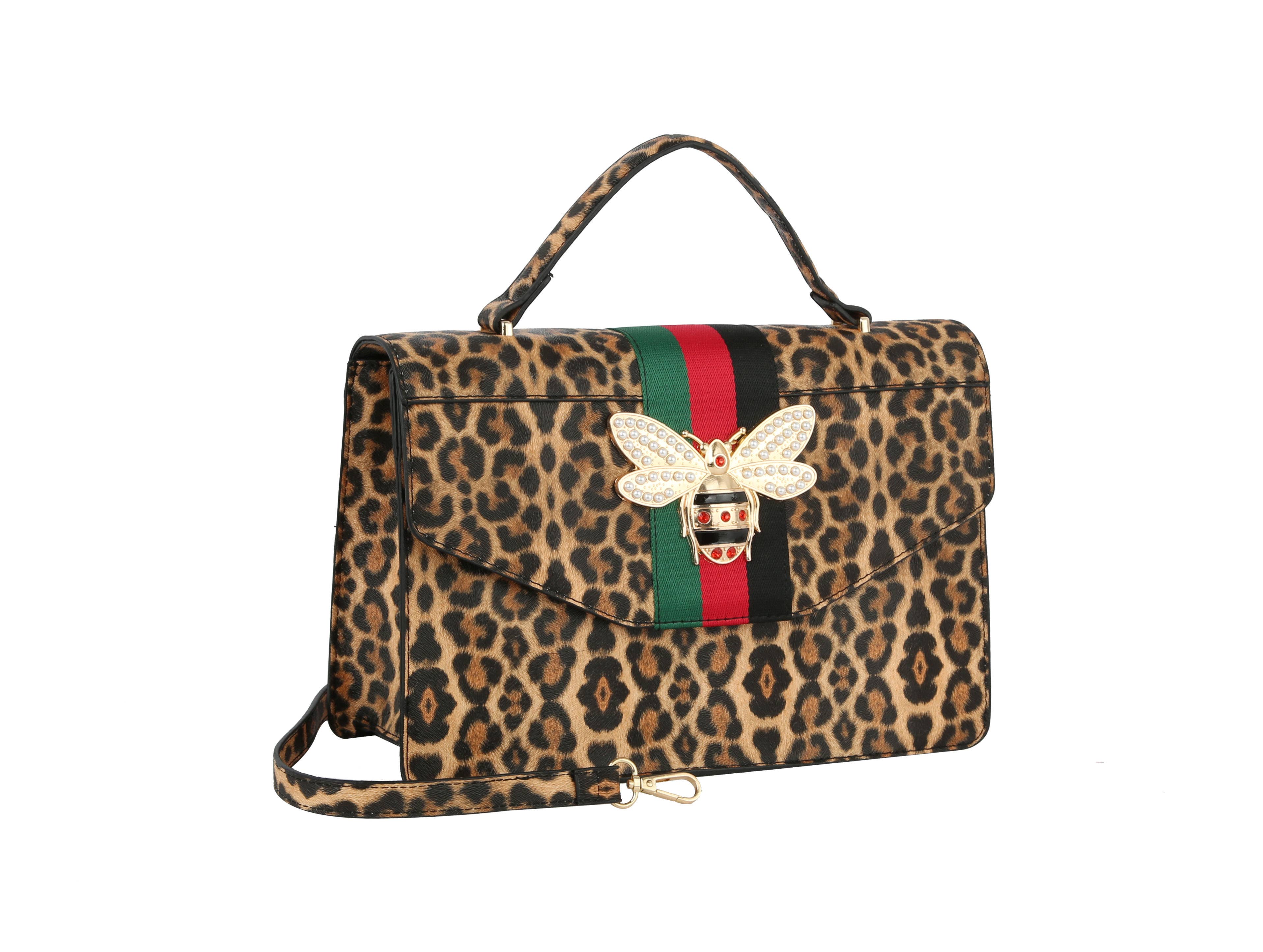 Handbag Factory Corp – Großhandel Satchel – Damen – Fashion Bee Satchel mit passendem Geldbeutel7