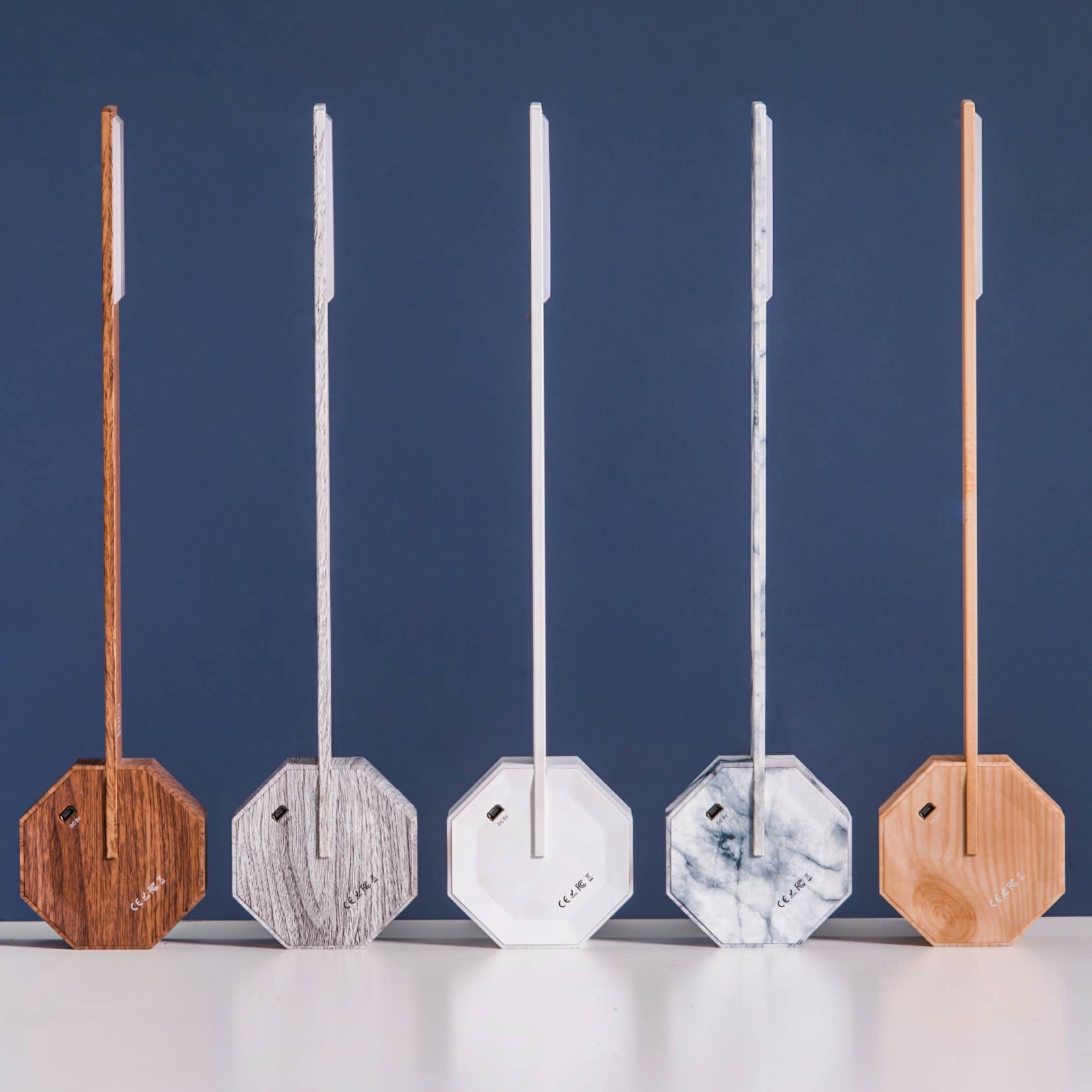 Gingko Design - Wholesale Accent/Desk Lamp - Octagon One Portable Desk Light2