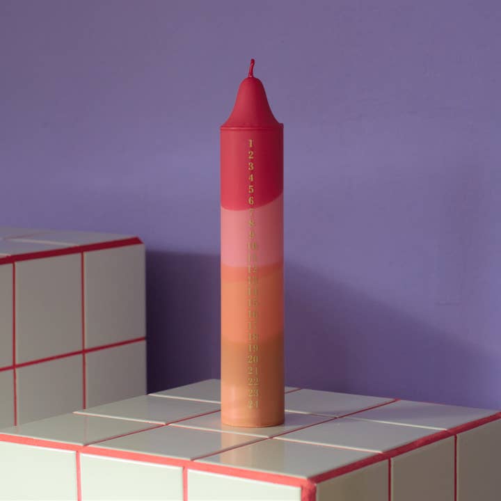 Nordtrice - Wholesale Pillar Candle - Advent Candle, Christmas Calendar, Fall colours