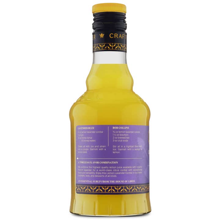 Liber & Co. - Wholesale Cocktail Mix/Syrup - Lemon Lavender Cordial5