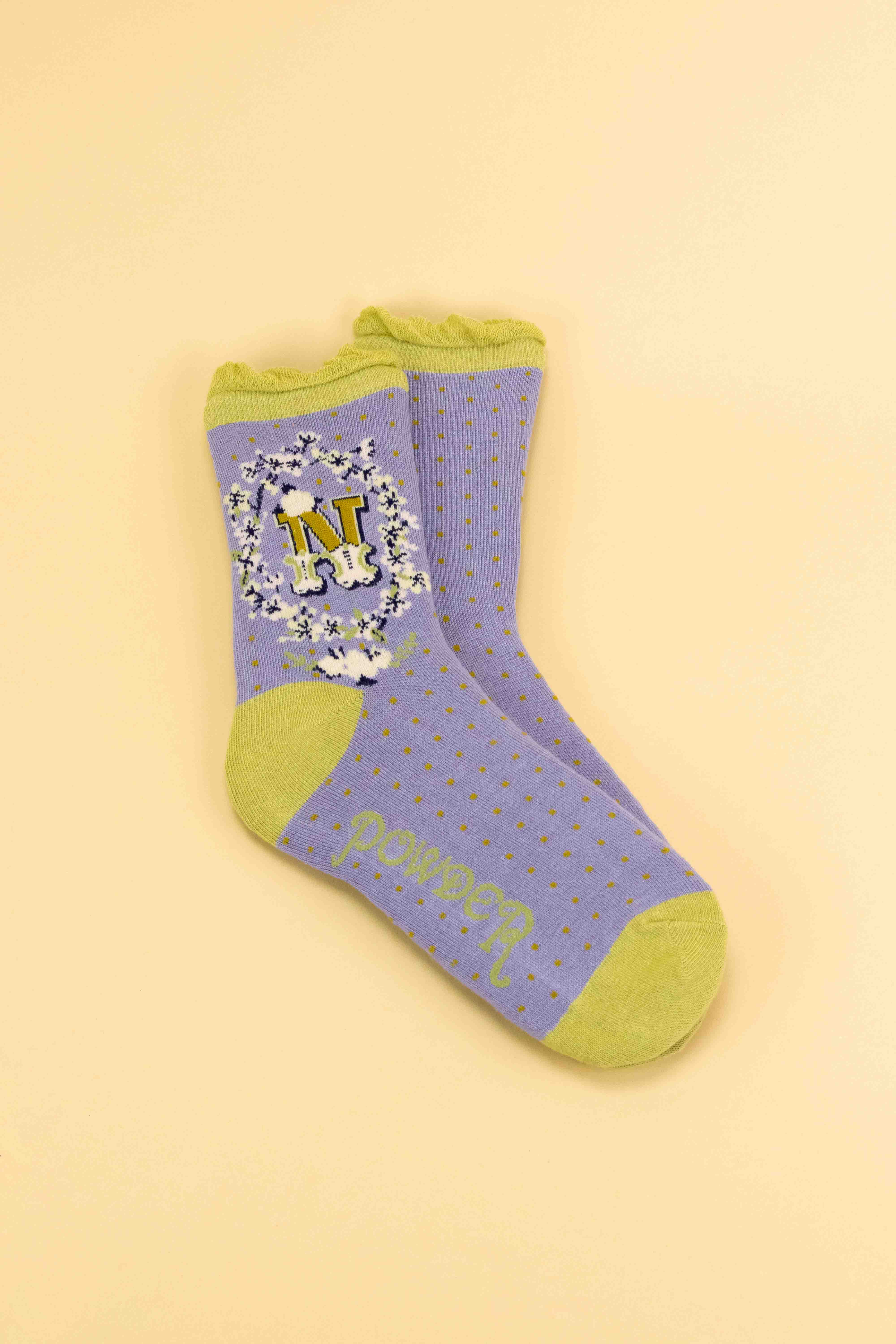 Powder Design - Europe - Wholesale Socks - Women's - Letter Ankle Socks44