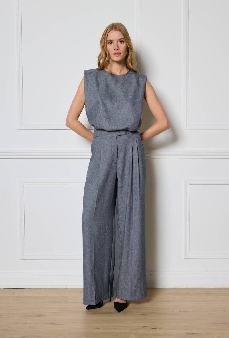 LULUMARY – wholesale Stickad topp - Dam – Strukturerad topp GL02010