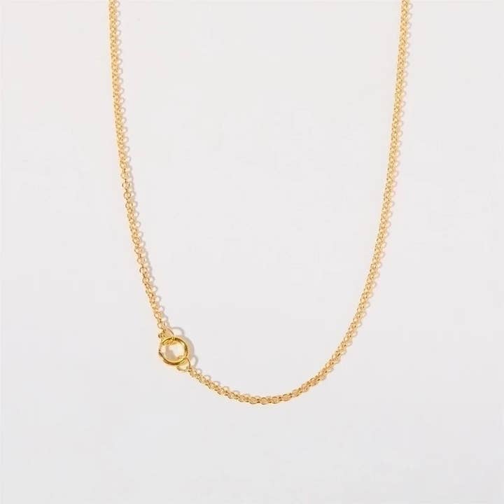 Blush & Co - Wholesale Pendant/charm necklace - AA Nova Mini Birthstone Pendant Gold Necklace1