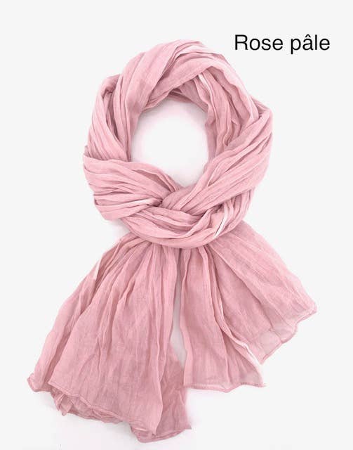 Maison Unik Accessoires - Wholesale Scarf - Unisex - Plain Cheche Scarf 100% Cotton - Unisex - 54 colors32