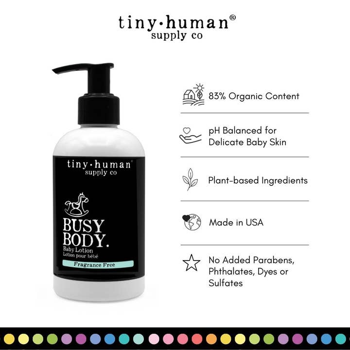 Tiny Human Supply Co. - Wholesale Body Cream/Lotion - Baby - Busy Body™ Baby Lotion 8oz2
