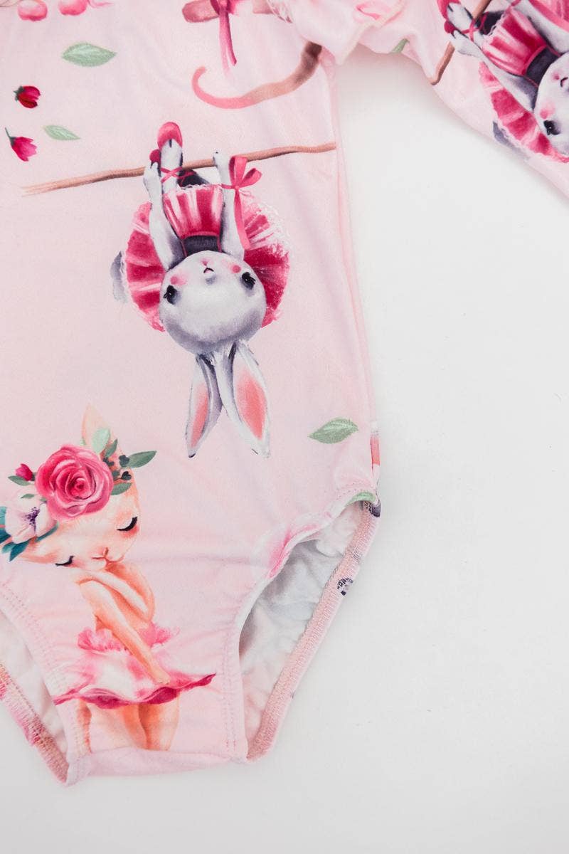 Mila & Rose - Wholesale Leotard - Kids - Ballet Beauties L/S Flutter Sleeve Leotard3