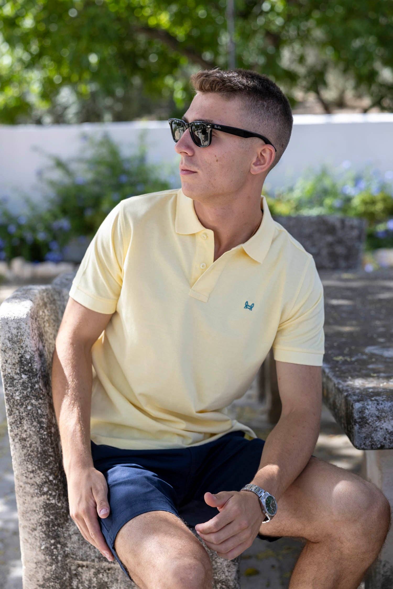 Custi Mikelo: Men's Clothing & Christmas Gifts - Wholesale Polo - Men's - Basic Vanilla Polo0