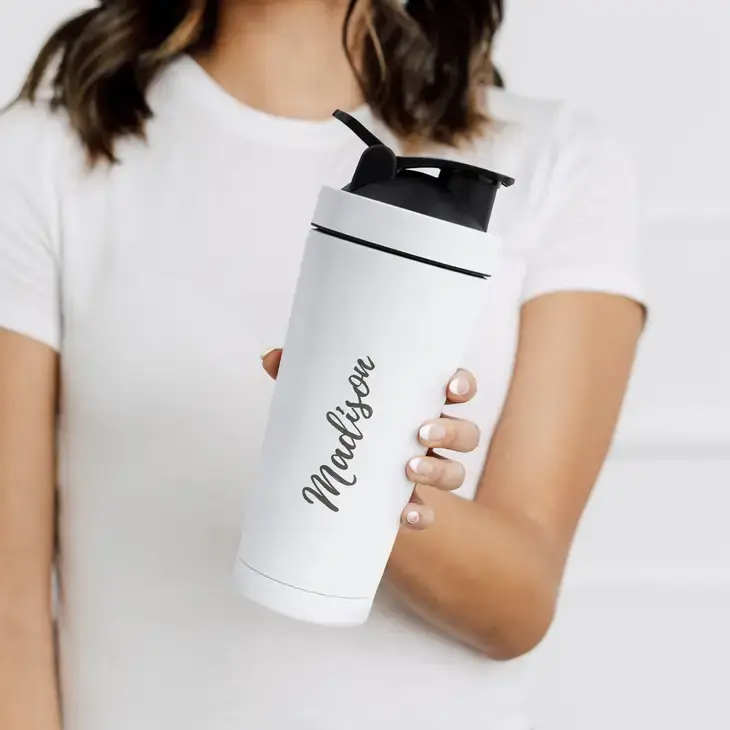 Weddingstar Inc. - Wholesale Insulated mug/tumbler - Stainless Steel Protein Shaker Cup - Diamond Emblem1