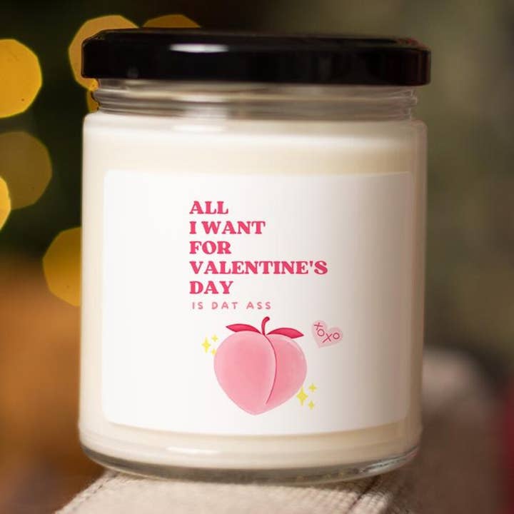 Vela Sexual Engraçada de São Valentim - Tudo o Que Quero para o Dia dos Namorados por atacado de VenusArtsShop