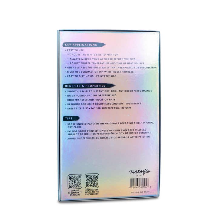 MakerFlo - Wholesale Sublimation Transfer - Sublimation Printing Pack7