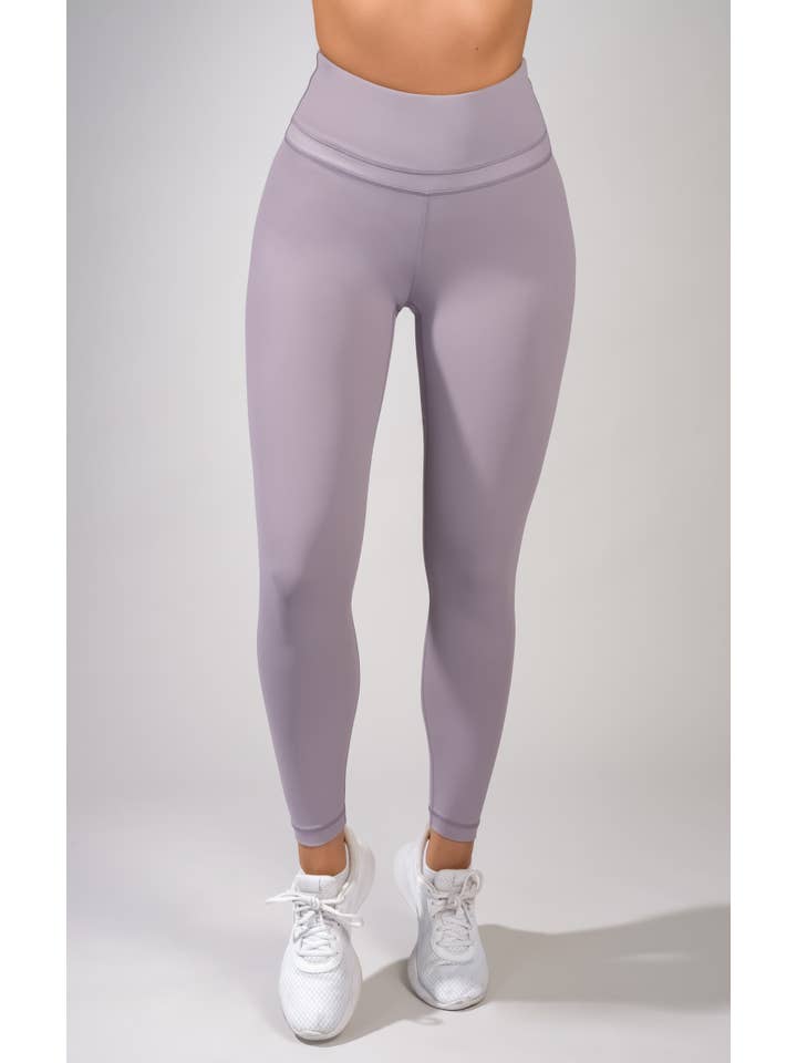 90 Degree by Reflex & Yogalicious - Wholesale Athletic/Lounge Leggings - Women's - "Bootyful" brand Interlink V-Back Cire High Rise 7/8 Ankle L3