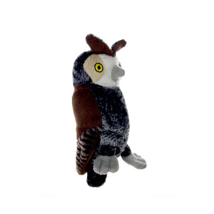 Tuffy Dog Toys - VIP Products - Wholesale Pet Squeaky Toy - Dog - Mighty Jr Nature Owl, Plush, Squeaky Dog Toy1