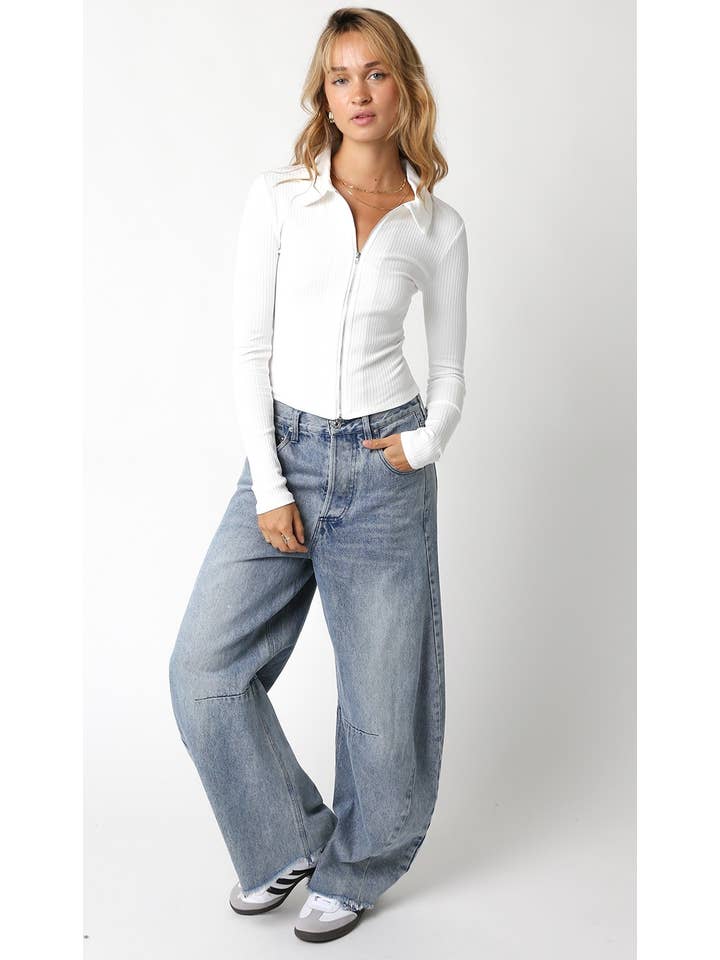 Olivaceous - Wholesale Knit Top - Women's - Megan Top6