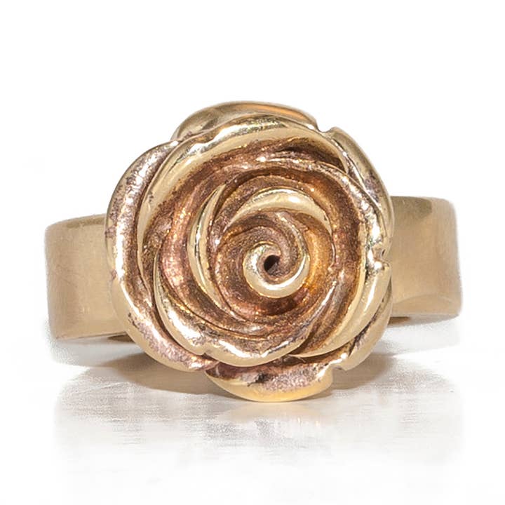 Brass Rose for wholesale by Rebecca Nadler Designs